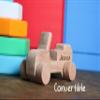 Personalized Wooden Toy Race Car, Toddler Toy, Wooden Car, Push Toy,Baby Shower Gift, Friends Baby, Baptism Gift, CHRISTMAS GIFTS for Grandchildren view 2