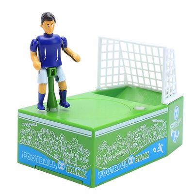 Abaodam Football Coin Bank Football Soccer Kids Soccer Ball Toy Coins Money Bank Figurine Toy Coin Kid Field Child Piggy Sports, Medium, Green