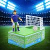 Abaodam Football Coin Bank Football Soccer Kids Soccer Ball Toy Coins Money Bank Figurine Toy Coin Kid Field Child Piggy Sports, Medium, Green view 2