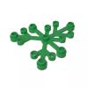 XYEIUGO Gobricks GDS-1437 2417 Plant Leaves 6x5, Green, 50 pcs Brick Parts view 1