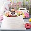 12Pcs Happy Mother's Day Cake Topper Acrylic Cake Topper Mother's Day Cupcake Topper Heart Shaped Cake Picks Cake Accessories for Birthday Mother's Day Gifts Cake Decoration Party (Rose Gold) view 2