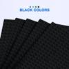 MANNIDOO Peel-and-Stick Baseplates, 10 Packs 10" x 10 Classic Adhesive Building Base Plates for Walls and Tables - Compatible with All Major Brands (Black) view 4