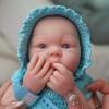 MYREBABY 12" Micro Preemie Full Body Silicone Baby Doll Boy Alan Lifelike Reborn Doll Surprice Children Anti-Stress view 2