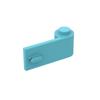 Gobricks GDS-1295 3821 Door 1x3x1 Right, Medium Azure, 50 pcs Brick Parts view 1
