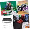 FAVOMOTO Poker Chip Holder Reusable Storage Box for Poker Chips Compact Organizer view 2