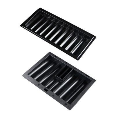 FAVOMOTO 2pcs Poker Chip Tray Plastic Holder for Organizing Poker Chips Space-Saving Design for Game and Parties Capacity