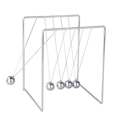 Newton Sways The Ball Silver Iron Pendulum Desktop Decoration and Dynamics Experiment Tool