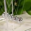 Newton Sways The Ball Silver Iron Pendulum Desktop Decoration and Dynamics Experiment Tool view 4