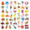 100 Pack Hawaiian Stickers, Luau Tropical Summer Party Favors, Birthday Decorations Gifts view 2