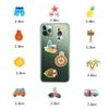 100 Pack Hawaiian Stickers, Luau Tropical Summer Party Favors, Birthday Decorations Gifts view 4