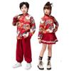 2-piece Boy's Hanfu Chinese Classics Tang Suit Performing Costumes Hanbok for Kids view 1