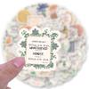 100Pcs Bible Stickers, Inspirational Christian Verse Journaling Supplies, Aesthetic Jesus Faith Stickers for Water Bottles, Religious Gifts view 3