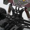 TOOMOD Carbon Adjustable Shock Absorber Front/Rear Shock Damper Stay for Tamiya RC TT-02B Off-Road Car Chassis Upgrades Replace Parts view 3