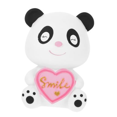 Abaodam Panda Piggy Bank Money Saving Jar Cute Cartoon Design for Home Decoration for Boys and Girls and Adults for Birthdays and Saving Habits