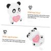 Abaodam Panda Piggy Bank Money Saving Jar Cute Cartoon Design for Home Decoration for Boys and Girls and Adults for Birthdays and Saving Habits view 3