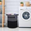 COMSE Tall Laundry Basket and Large Baby Diaper Caddy view 3