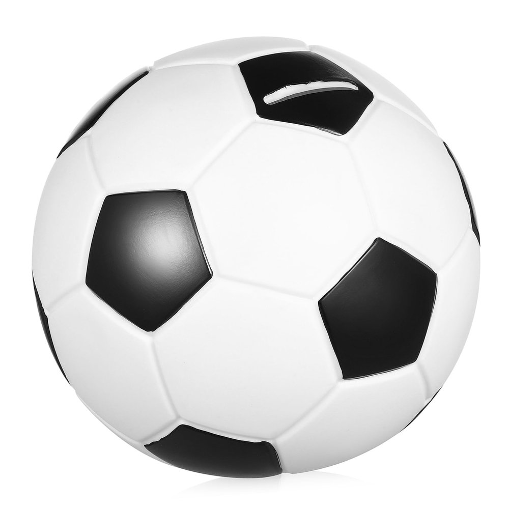 Abaodam Jumbo Piggy Bank Soccer Bank for Boys Boys and Girls Savings Box Room Decor 8-12 Years Old