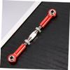 Hemoton 6pcs Aluminum Rc Car Steering Rods Turnbuckle Rod Linkages for Scale Trucks Buggy Machined Easy Install view 4