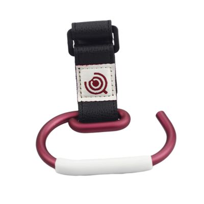 Abaodam Stroller Hook Clips Aluminum Stroller Accessories for Diaper Bags and Purses Convenient Organizer for Parents The Strap Wine Hook