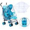 Abaodam Windproof Stroller Rain Cover Buggy Cover for Against Rain and Wind Easy Installation Material view 3
