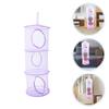 ibasenice 2pcs Stuffed Animal Storage Hammocks Foldable Toy Net Organizer for Room Breathable Mesh Design Space-saving for Stuffed Toys and Accessories view 3