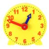 Srutueo 4 Inch Student Learning Clock Time Model Teacher Gear Clock 12/24 Hour School Learning Tools view 2