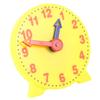 Srutueo 4 Inch Student Learning Clock Time Model Teacher Gear Clock 12/24 Hour School Learning Tools view 4