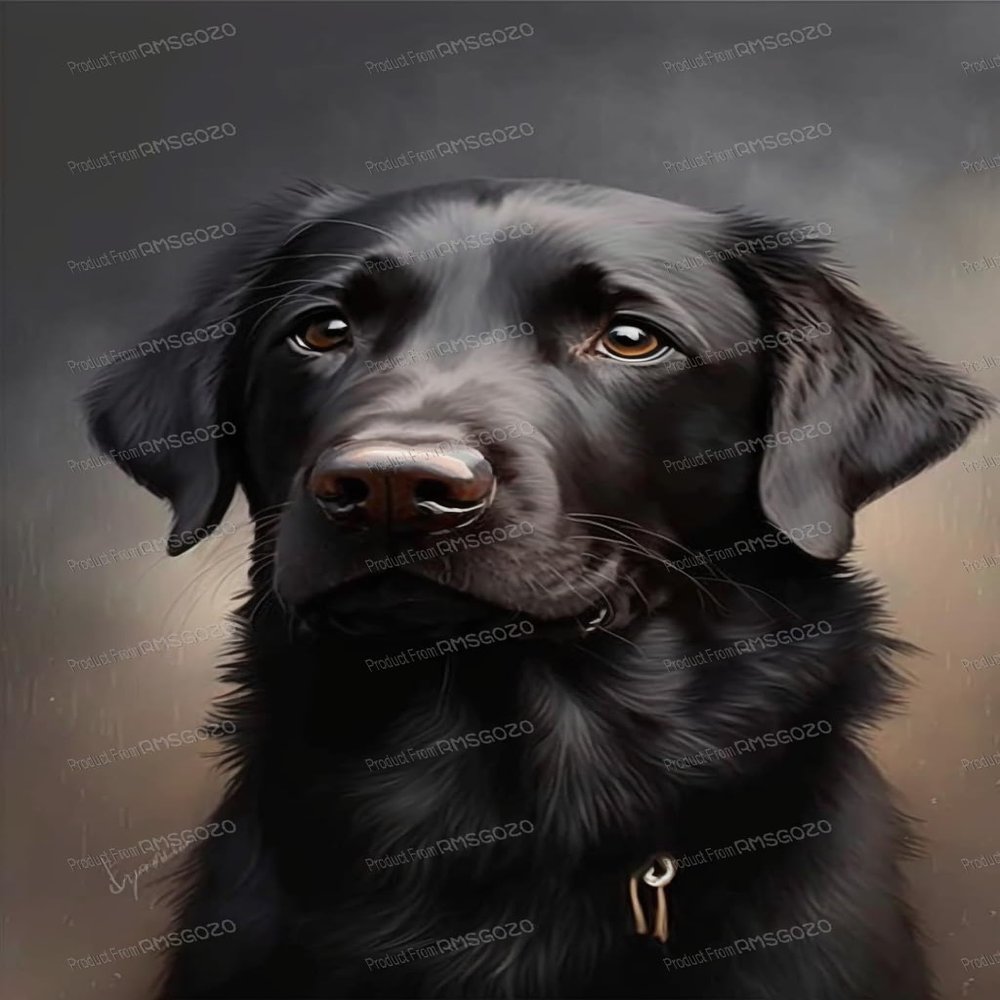 1000 Piece Wooden Puzzles for Adults & Kids- Black Dog - Leisure Toys for All - Best Gift for Birthday Party - Stress-Free Starter Puzzle for Beginners