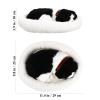 Amosfun Sleeping Dog Plush Toy Battery Operated Stuffed Puppy Breathing Dog with Sound for Kids Birthday Home Decoration 10" x 11"| Battery Not Included view 2
