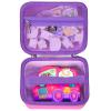 FBLFOBELI EVA Hard Carrying Case Compatible with LeapFrog Fridge Phonics Magnetic Letter Set (Pink) view 1