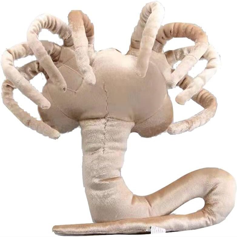 Alien Plush Toy Prometheus Stuffed Animal for Fans of The Classic Horror Film - Get Your Claws on The Scariest Softie (Facehugger)