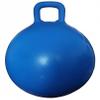 AppleRound Space Hopper Ball with Air Pump, 18in/45cm Diameter for Age 3-7, Kangaroo Bouncer, Hippity Hoppity Hopball for Children, Sit-on Bouncy Ball with Handle, Plain Color (Blue) view 4