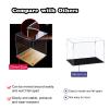 Acrylic display boxes 3mm Acrylic Boxes for Display with 20mm Base, Stackable Sturdy Doll Building Blocks Model Display Collectibles Protection Box, Large Dustproof Bag Organizer(65x65x50cm/25.6x25.6x view 4