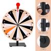 12 Inch Spinning Prize Wheel, 24 Slots Tabletop Prize Wheel Spinner with Stand Roulette Wheel with Dry Erase & Markers for Carnivals, Trade Shows, Holiday Activities, Spin Game view 4