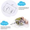 4Pcs Pacifier Adapter Rings Transparent Silicone Rings for Pacifier Clip Button Soother Pacifiers Dummy Holder Newborn Gift Safe for Baby (Transparent) view 3