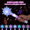 JOINPAYA Snowflake Wand: Princess Light Up Glow Wand for Christmas Halloween Party Supplies view 4