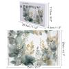 1000 PCS Jigsaw Puzzle for Adults Personalized Picture Puzzle Gold and Green Leaves Customized Wooden Puzzle for Family, Birthday, Wedding, Game Nights Gifts Animal Puzzle view 2
