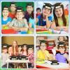 WhatSign Paper Graduation Cap Hats - 24PCS Kindergarten Preschool Graduation Caps for Kid Students Adjustable Hat Topper Headbands Paper Crowns for Grad Ceremony Party - Black view 4