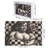 1000 PCS Jigsaw Puzzle for Adults Personalized Picture Puzzle Checkerboard Style Customized Wooden Puzzle for Family, Birthday, Wedding, Game Nights Gifts Animal Puzzle view 2