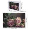 1000 PCS Jigsaw Puzzle for Adults Personalized Picture Puzzle Flowers on Wooden Table Customized Wooden Puzzle for Family, Birthday, Wedding, Game Nights Gifts Animal Puzzle view 2