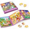 SYNARRY Princess Fairy Party Magnetic Puzzles for Toddlers 3-5 Girls, 36 Pieces Travel Puzzles for Kids Ages 4-6, Easter Basket Stuffers Valentines Day Gifts, Road Trip Car Airplane Activities Toy view 1