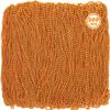 Huskein Beaded Necklace, 200 PCS 33" Orange Mardi Gras Beads, Mardi Gras Accessories, Costume Bead Necklace Bulk, Party Parade Beads for Pirate Wedding Birthday Halloween Party Supplies view 1