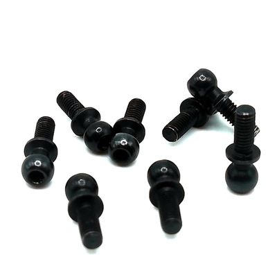 VERBANA for AM-X12 AM-D12 RC Car Parts Adjustable Pull Rod 60.2mm Long Pull Rod 54mm Short Pull Rod Ball Head Screw Kit for AM-X12 AM-D12 RC Car Accessories (Color : 4.8 10.2 Ball Screw)