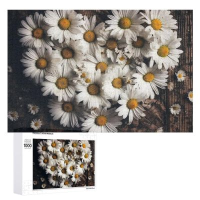1000 PCS Jigsaw Puzzle for Adults Personalized Picture Puzzle Heart Shaped Shape Customized Wooden Puzzle for Family, Birthday, Wedding, Game Nights Gifts Animal Puzzle