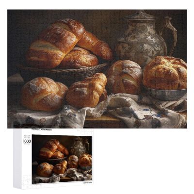 1000 PCS Jigsaw Puzzle for Adults Personalized Picture Puzzle Dough for Bread Customized Wooden Puzzle for Family, Birthday, Wedding, Game Nights Gifts Animal Puzzle