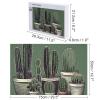 1000 PCS Jigsaw Puzzle for Adults Personalized Picture Puzzle Green Cactus Customized Wooden Puzzle for Family, Birthday, Wedding, Game Nights Gifts Animal Puzzle view 2