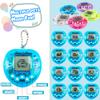 Conagel 15 Pcs Heart Shaped Virtual Pets Keychain Electronic Digital Pets Keychain Handheld Game Machine Nostalgic 90s Toy for Kids Birthday Party Gifts Goodie Bag Fillers view 3