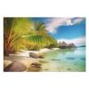 1000 PCS Jigsaw Puzzle for Adults Personalized Picture Puzzle Tropical Beach Scenery Customized Wooden Puzzle for Family, Birthday, Wedding, Game Nights Gifts Animal Puzzle view 3