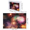 1000 PCS Jigsaw Puzzle for Adults Personalized Picture Puzzle Beautiful Fireworks Customized Wooden Puzzle for Family, Birthday, Wedding, Game Nights Gifts Animal Puzzle view 2