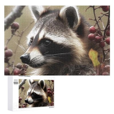 1000 PCS Jigsaw Puzzle for Adults Personalized Picture Puzzle Animals on Tree Customized Wooden Puzzle for Family, Birthday, Wedding, Game Nights Gifts Animal Puzzle
